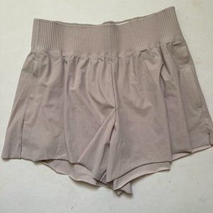 Athleta Cosmic Flutter Short Beige